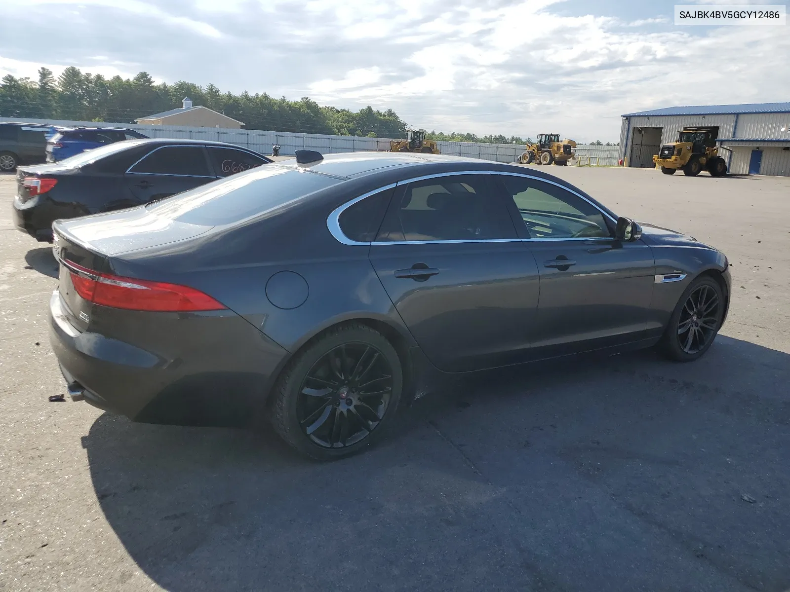 2016 Jaguar Xf Prestige VIN: SAJBK4BV5GCY12486 Lot: 65000634