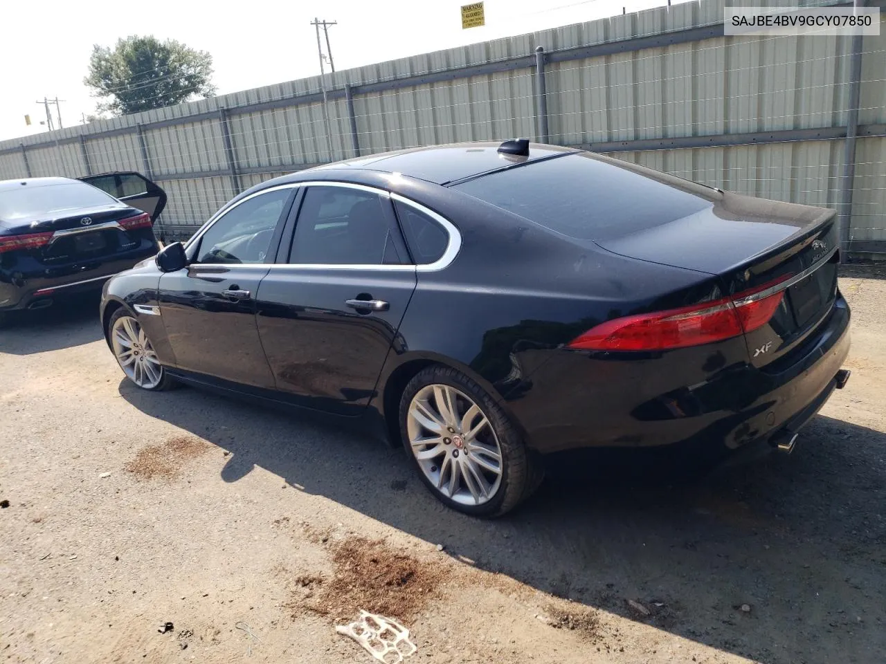 2016 Jaguar Xf Prestige VIN: SAJBE4BV9GCY07850 Lot: 65637874