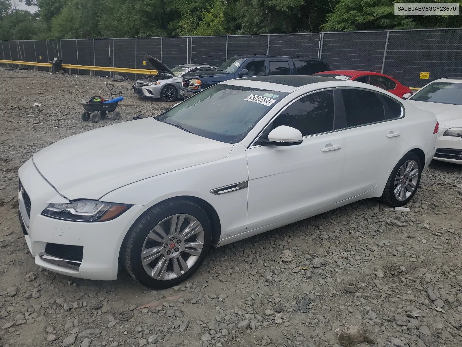 2016 Jaguar Xf Premium VIN: SAJBJ4BV5GCY23670 Lot: 66235964