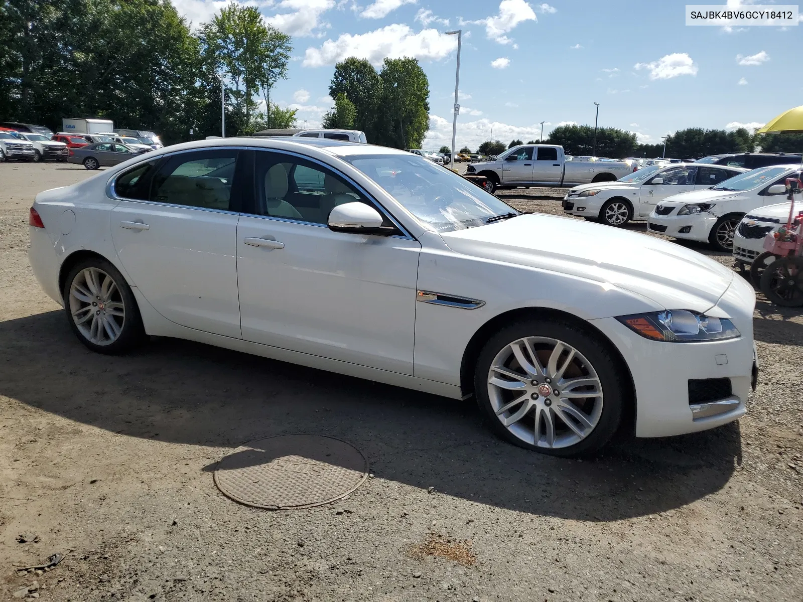 2016 Jaguar Xf Prestige VIN: SAJBK4BV6GCY18412 Lot: 68690524