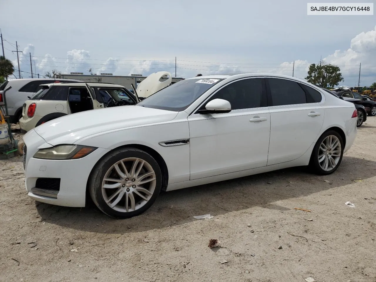 SAJBE4BV7GCY16448 2016 Jaguar Xf Prestige