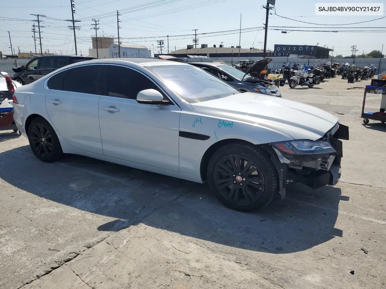 2016 Jaguar Xf Premium VIN: SAJBD4BV9GCY21427 Lot: 72093934