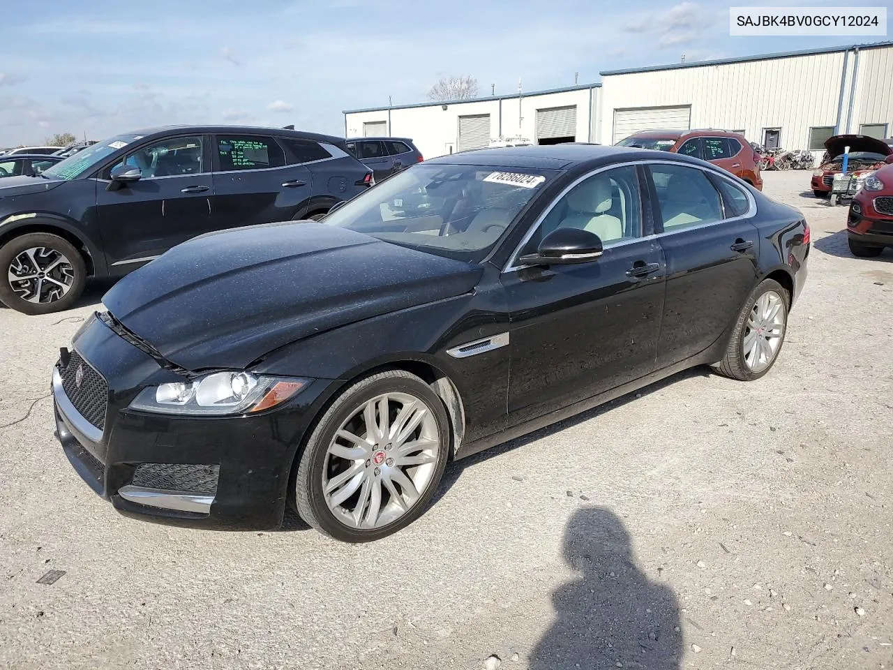 2016 Jaguar Xf Prestige VIN: SAJBK4BV0GCY12024 Lot: 78286024