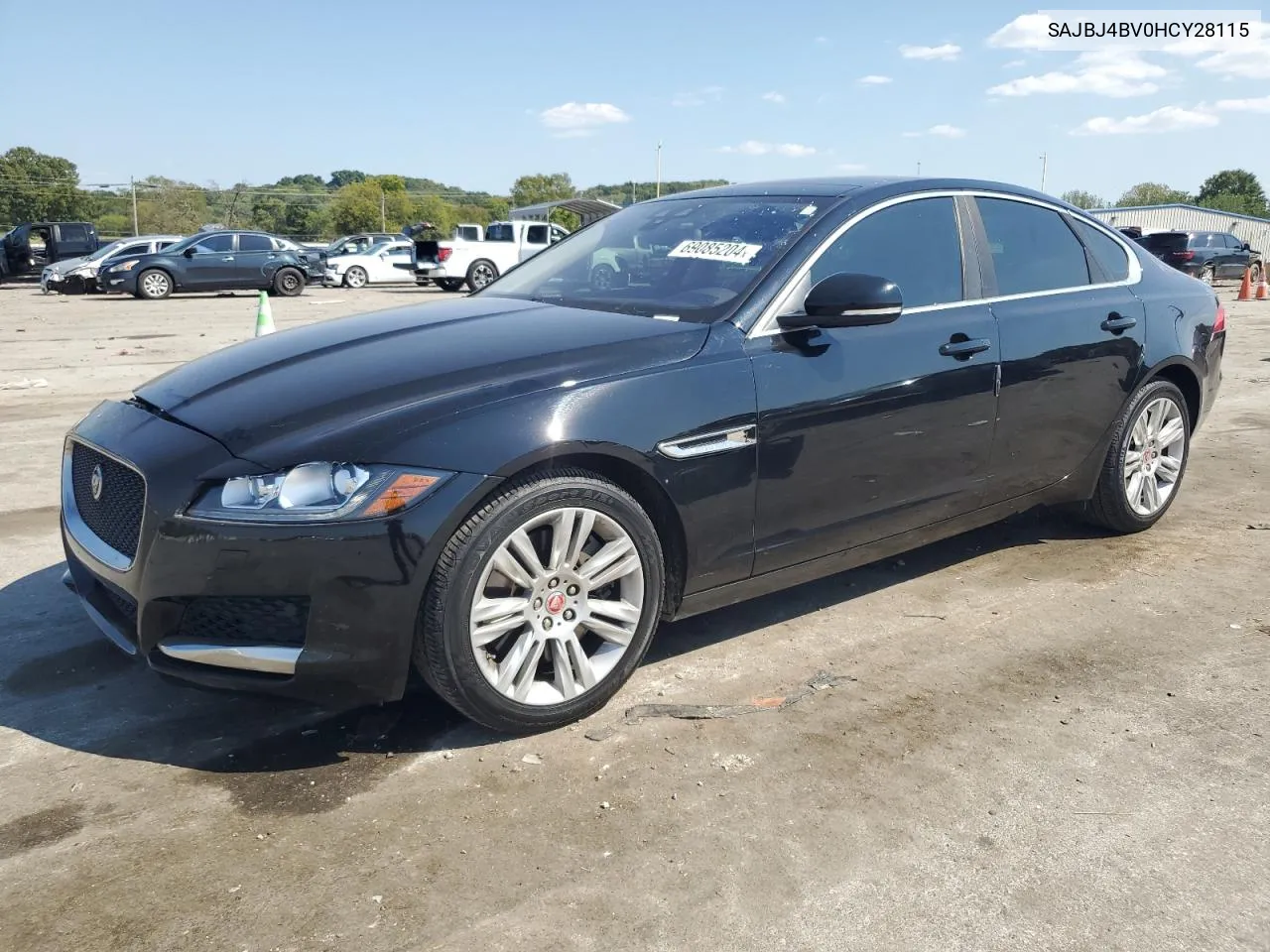 2017 Jaguar Xf Premium VIN: SAJBJ4BV0HCY28115 Lot: 69085204