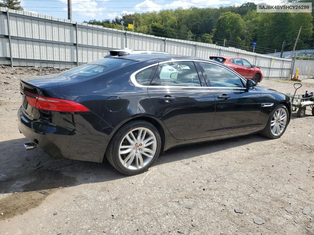 2017 Jaguar Xf Prestige VIN: SAJBK4BV5HCY26289 Lot: 70569014