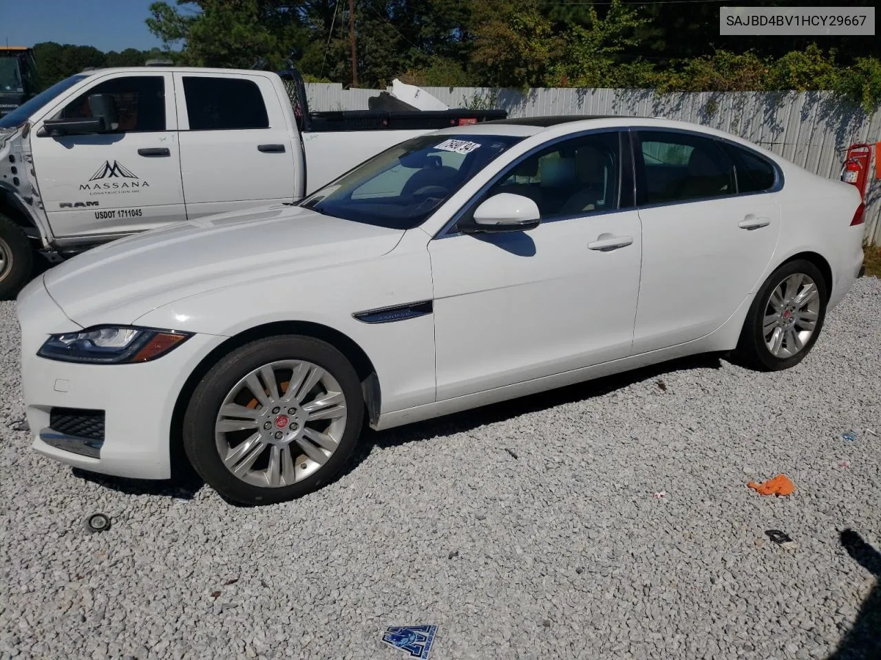 SAJBD4BV1HCY29667 2017 Jaguar Xf Premium