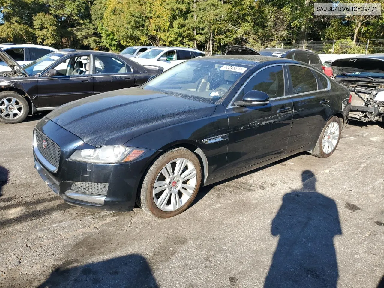 2017 Jaguar Xf Premium VIN: SAJBD4BV6HCY29471 Lot: 76846214