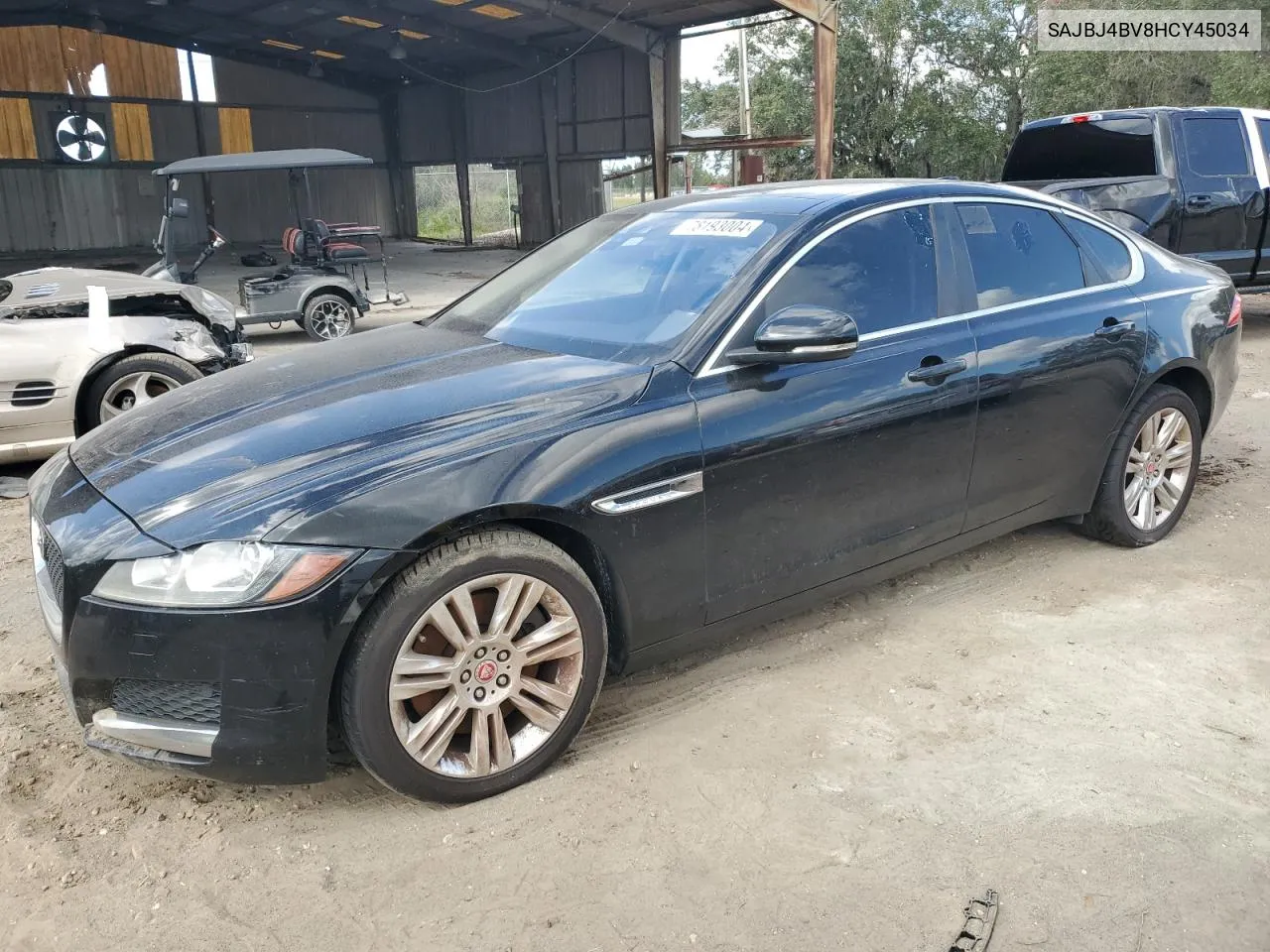 2017 Jaguar Xf Premium VIN: SAJBJ4BV8HCY45034 Lot: 78193004