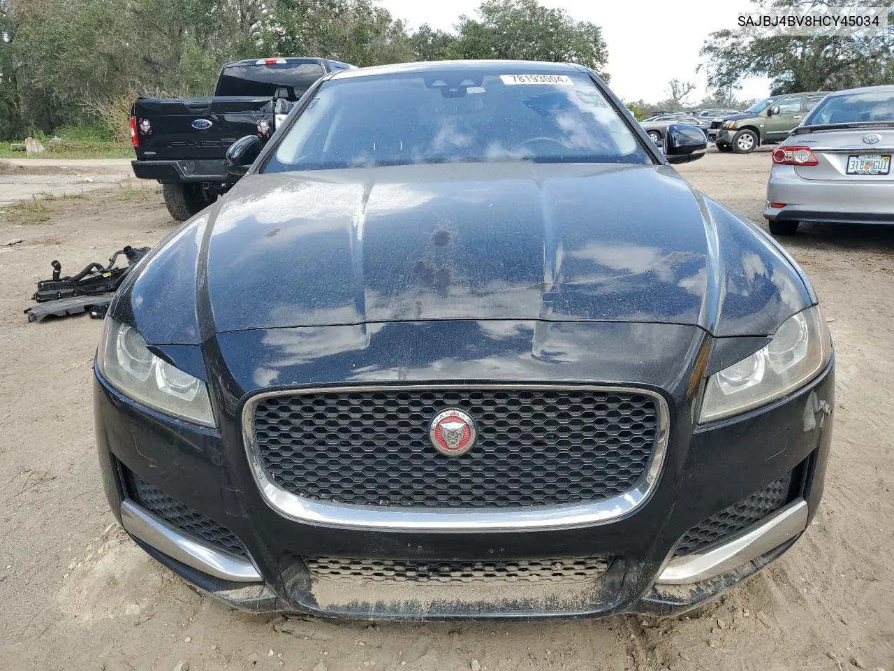 2017 Jaguar Xf Premium VIN: SAJBJ4BV8HCY45034 Lot: 78193004