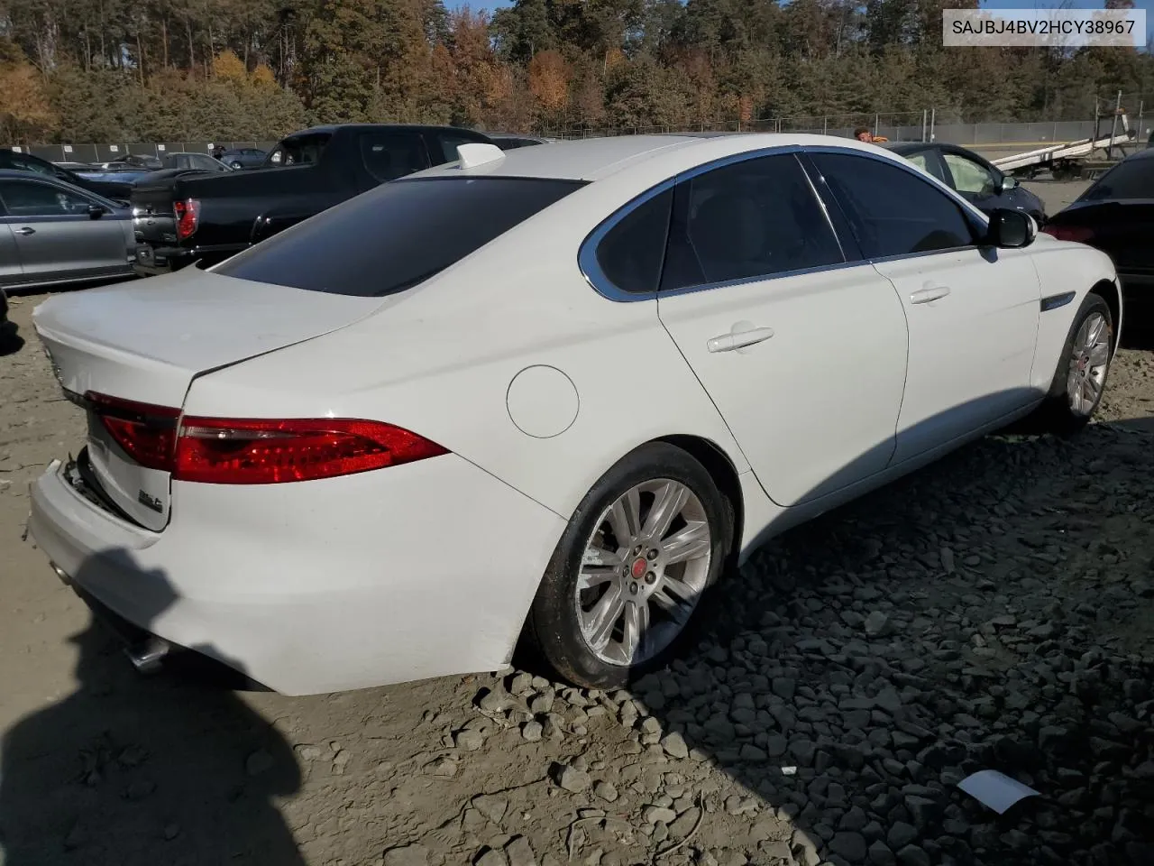 2017 Jaguar Xf Premium VIN: SAJBJ4BV2HCY38967 Lot: 78221724