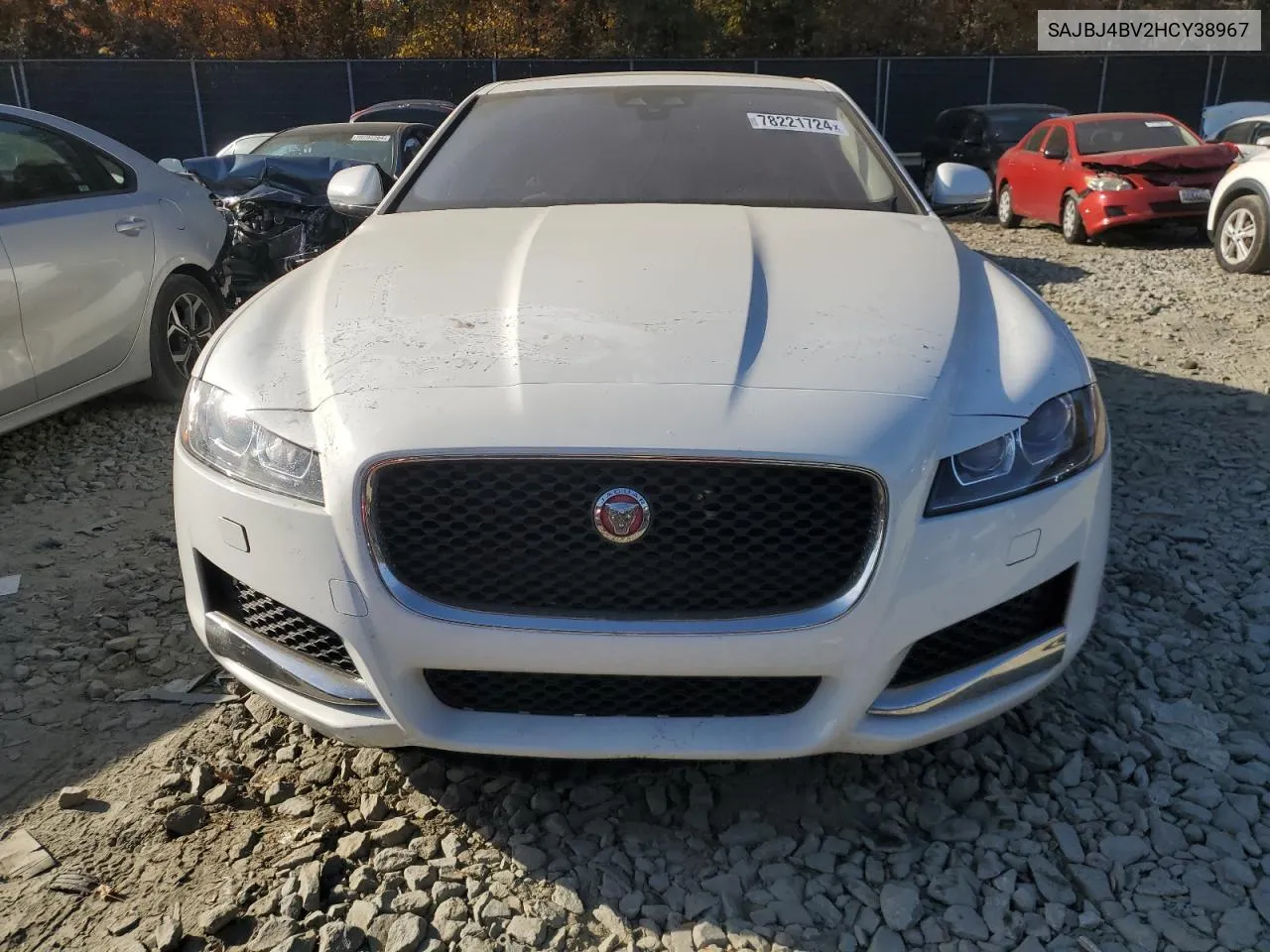 2017 Jaguar Xf Premium VIN: SAJBJ4BV2HCY38967 Lot: 78221724