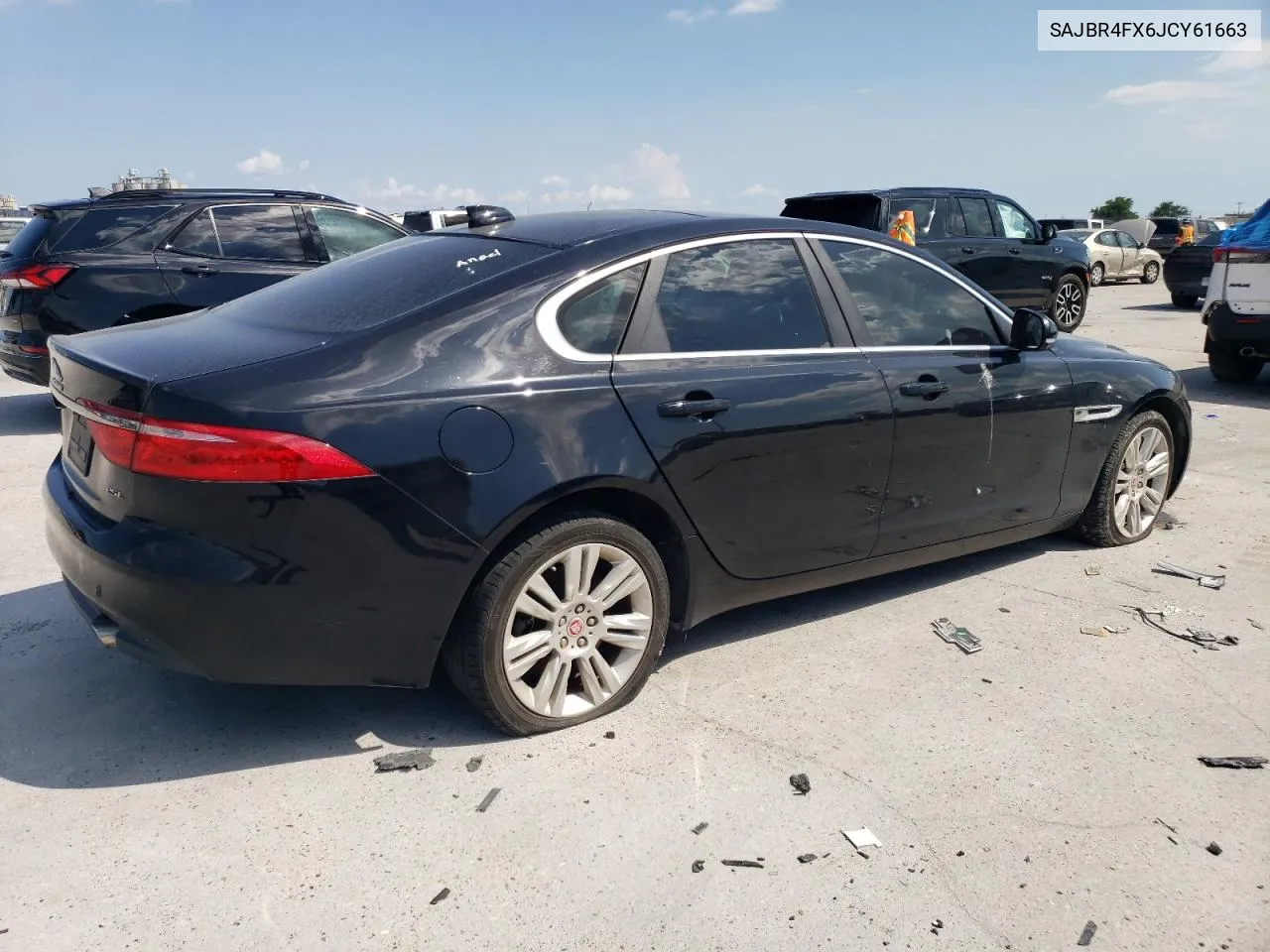 2018 Jaguar Xf VIN: SAJBR4FX6JCY61663 Lot: 59803994