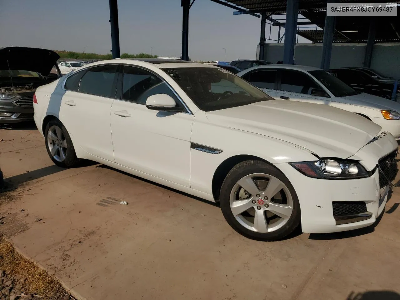 2018 Jaguar Xf VIN: SAJBR4FX8JCY69487 Lot: 62713694