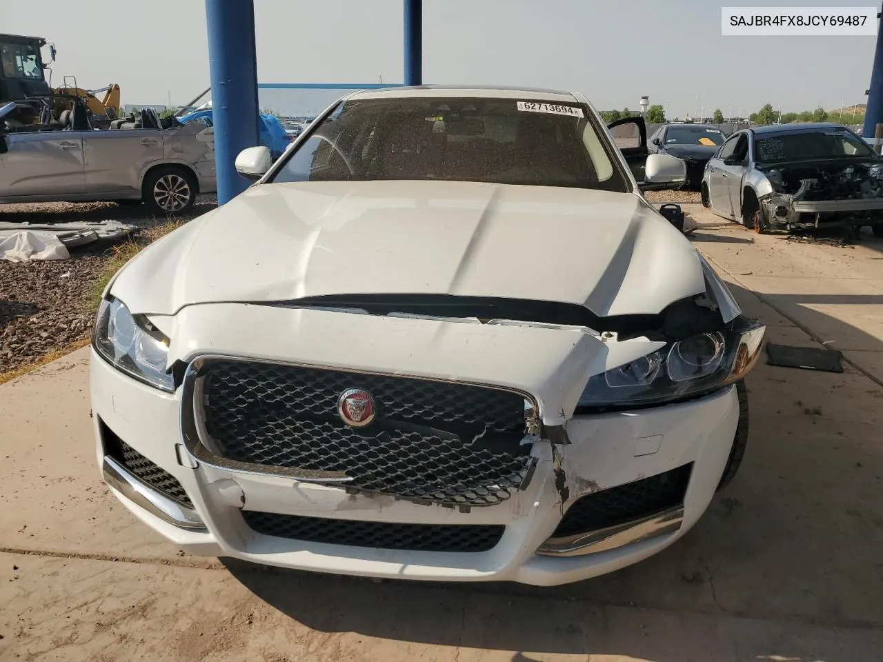 2018 Jaguar Xf VIN: SAJBR4FX8JCY69487 Lot: 62713694