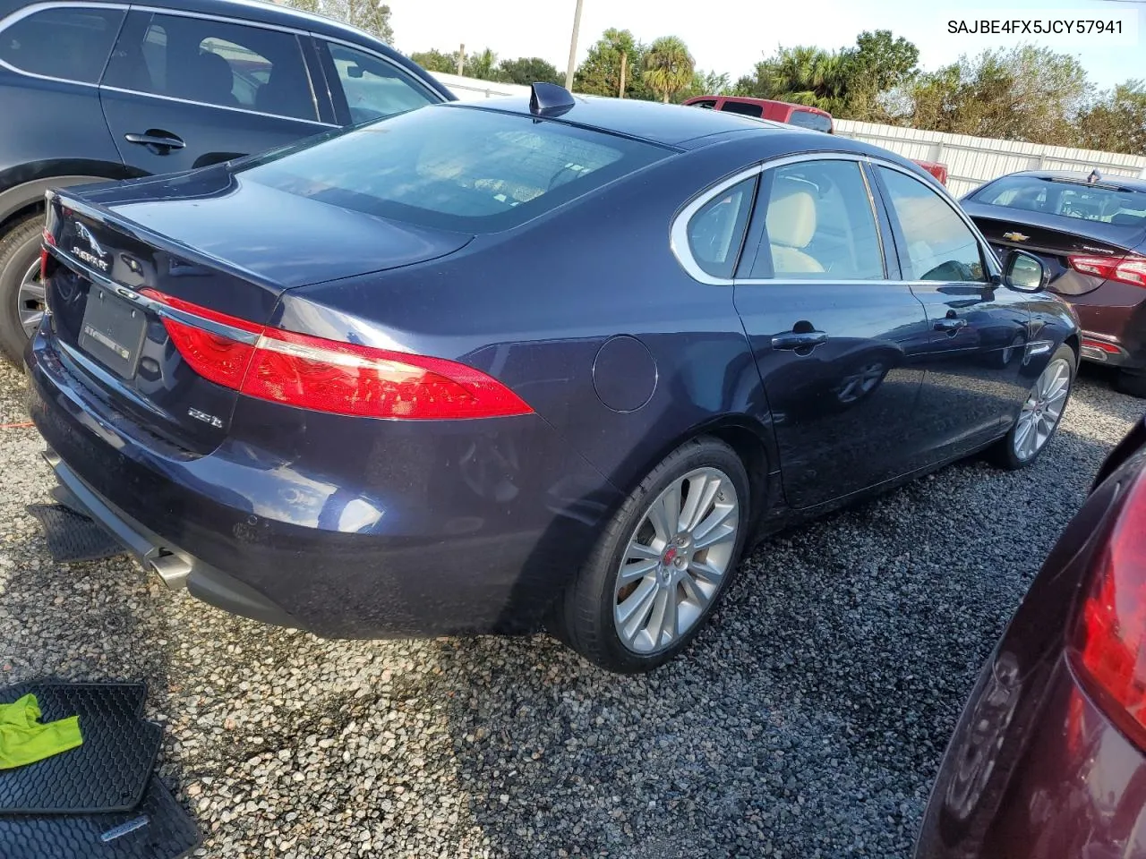 2018 Jaguar Xf Prestige VIN: SAJBE4FX5JCY57941 Lot: 74445194