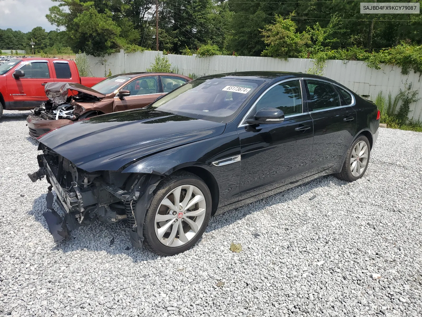 2019 Jaguar Xf Premium VIN: SAJBD4FX9KCY79087 Lot: 65173674