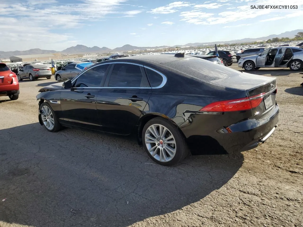 2019 Jaguar Xf Prestige VIN: SAJBE4FX6KCY81053 Lot: 72451524