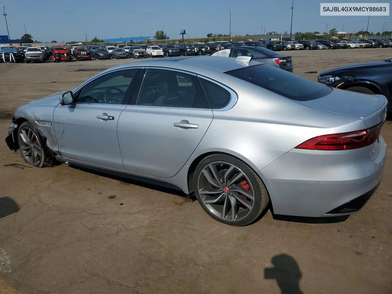 2021 Jaguar Xf R-Dynamic Se VIN: SAJBL4GX9MCY88683 Lot: 71461744