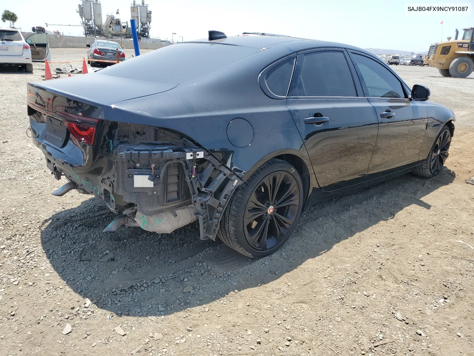 2022 Jaguar Xf Se VIN: SAJBG4FX9NCY91087 Lot: 64618254