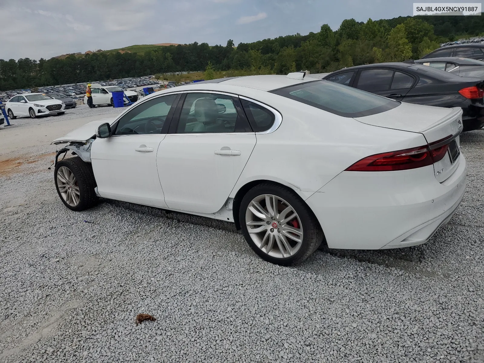 2022 Jaguar Xf R-Dynamic Se VIN: SAJBL4GX5NCY91887 Lot: 68180464