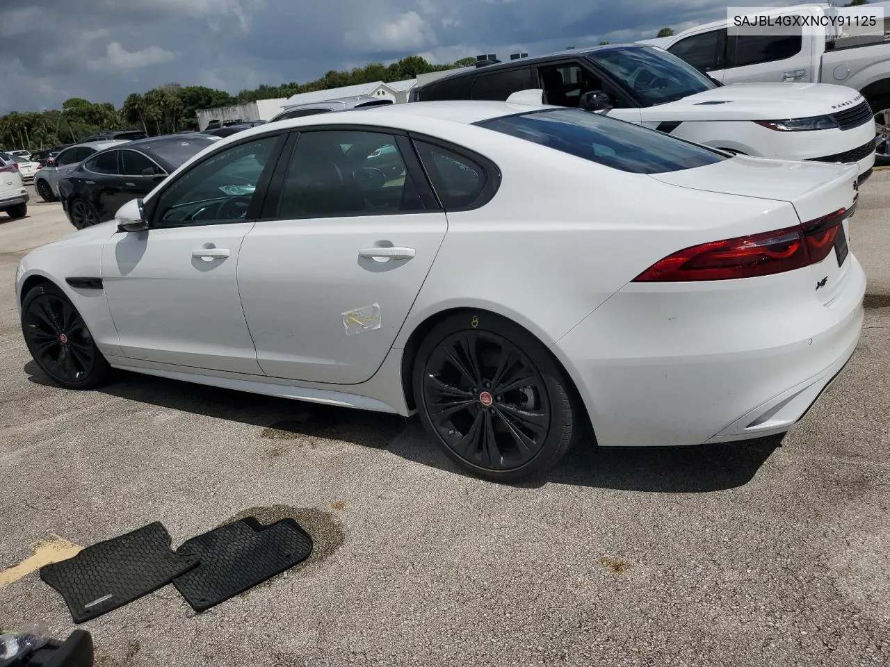 2022 Jaguar Xf R-Dynamic Se VIN: SAJBL4GXXNCY91125 Lot: 73823294