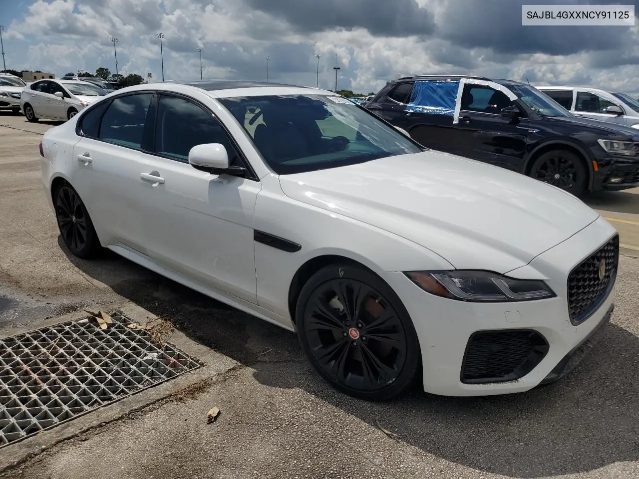 2022 Jaguar Xf R-Dynamic Se VIN: SAJBL4GXXNCY91125 Lot: 73823294