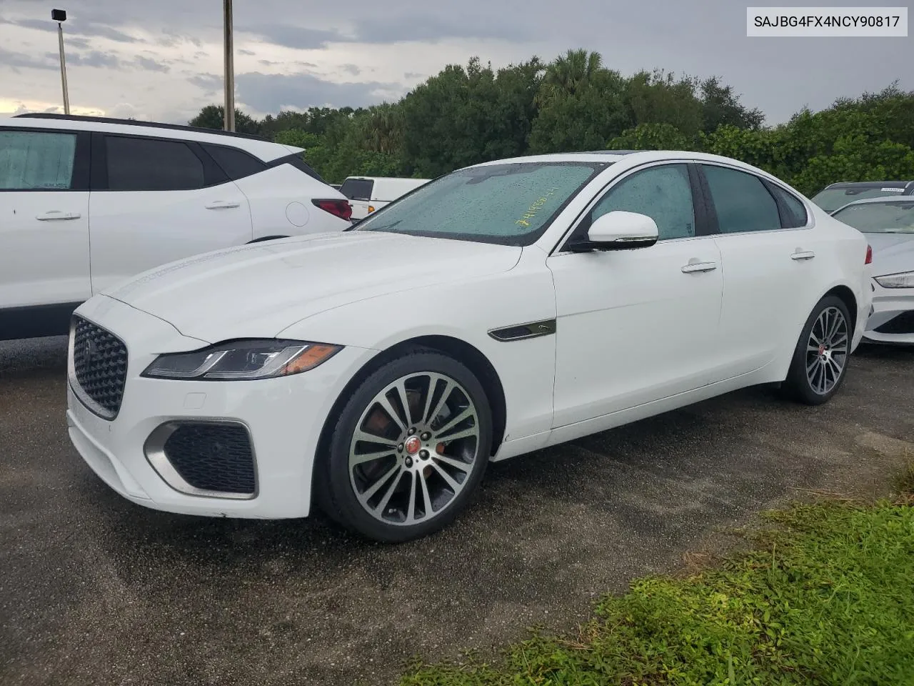 2022 Jaguar Xf Se VIN: SAJBG4FX4NCY90817 Lot: 74198844