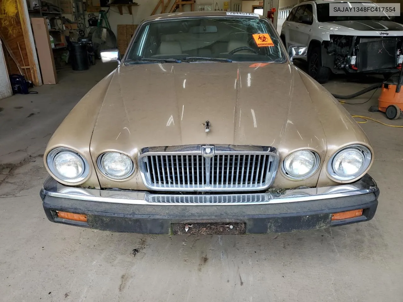 1985 Jaguar Xj6 Vanden Plas VIN: SAJAY1348FC417554 Lot: 70445774