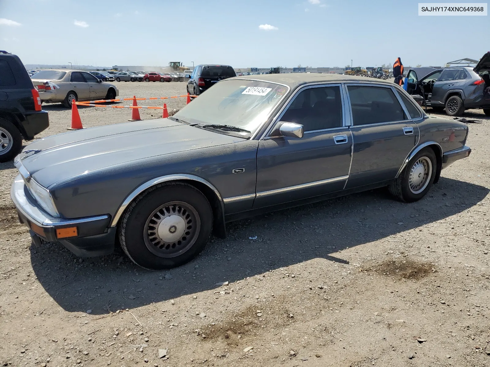 1992 Jaguar Xj6 Sovereign VIN: SAJHY174XNC649368 Lot: 50191454