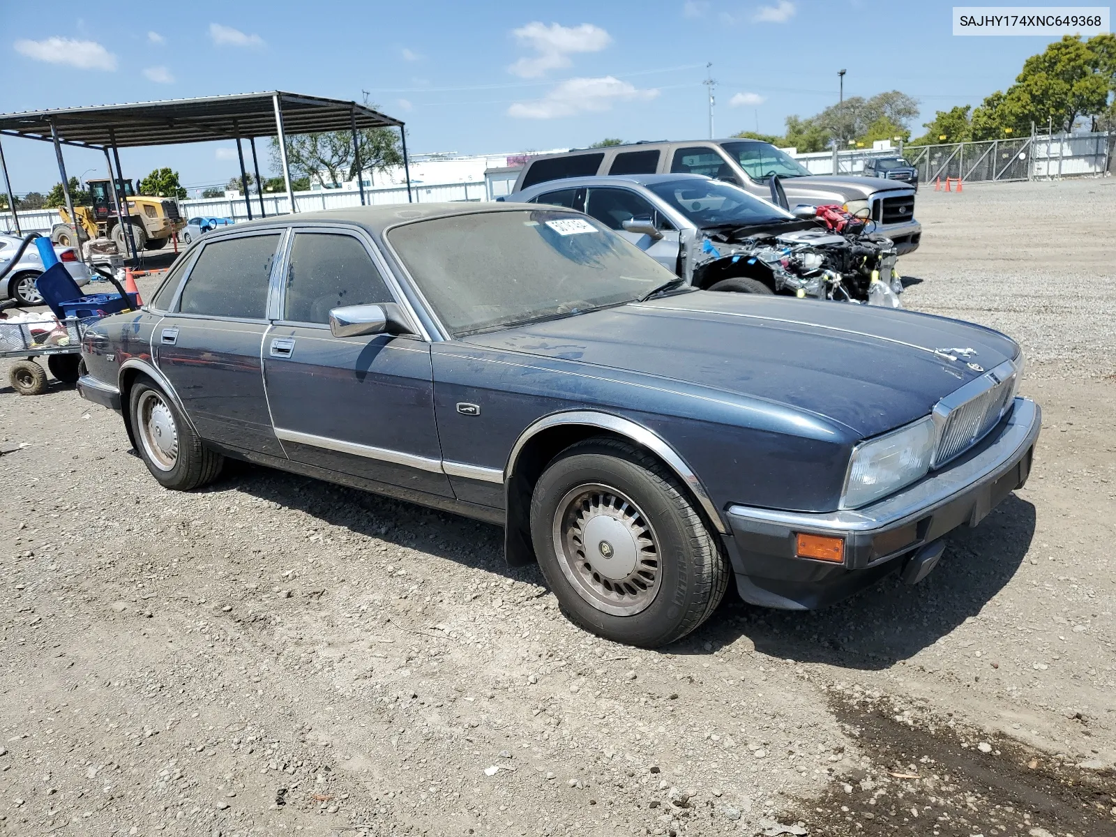 1992 Jaguar Xj6 Sovereign VIN: SAJHY174XNC649368 Lot: 50191454