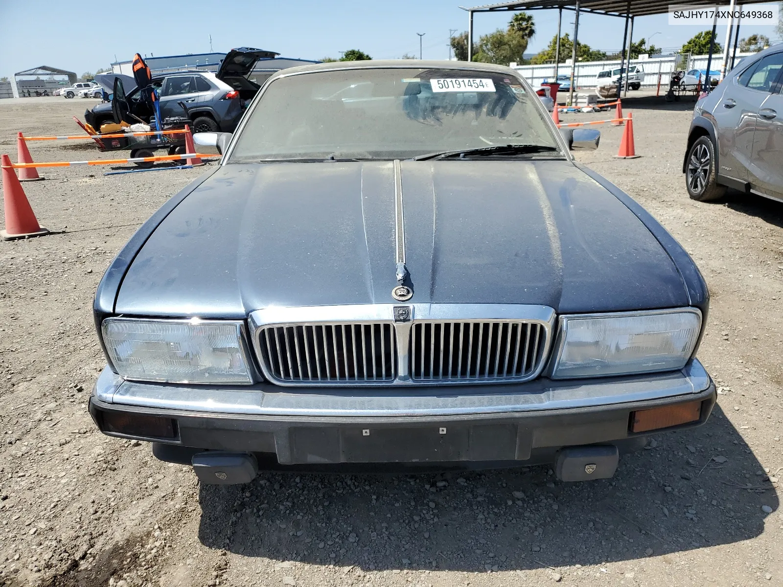 1992 Jaguar Xj6 Sovereign VIN: SAJHY174XNC649368 Lot: 50191454