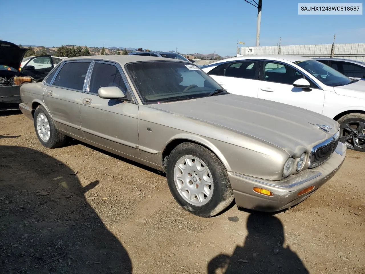 1998 Jaguar Xj8 VIN: SAJHX1248WC818587 Lot: 74418114