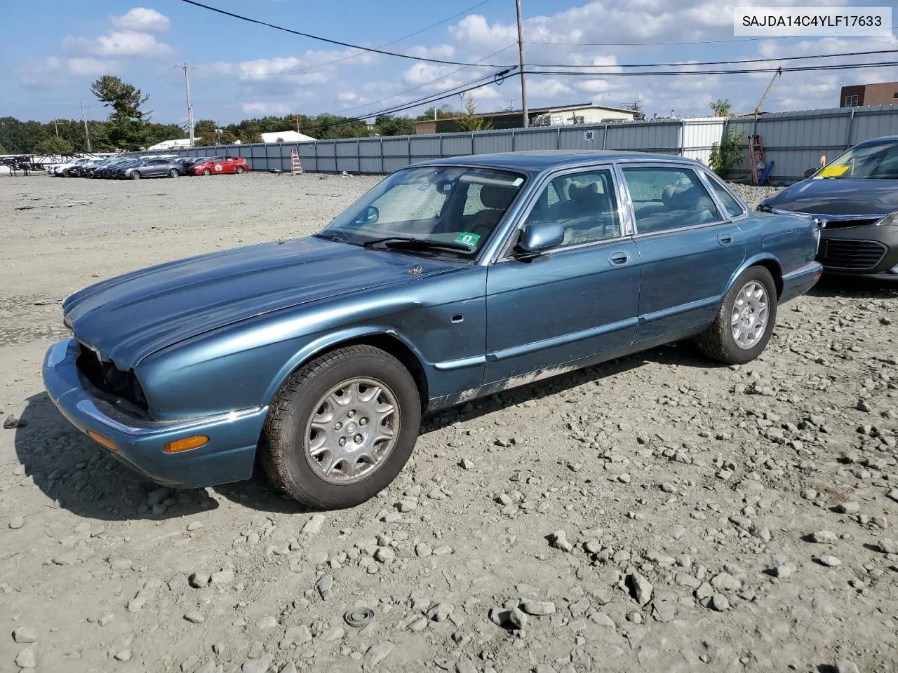 2000 Jaguar Xj8 VIN: SAJDA14C4YLF17633 Lot: 74607544