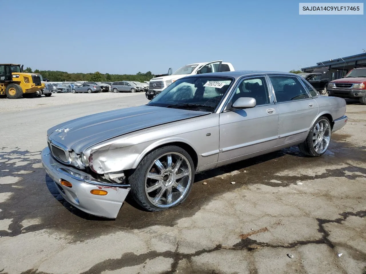 2000 Jaguar Xj8 VIN: SAJDA14C9YLF17465 Lot: 75537214