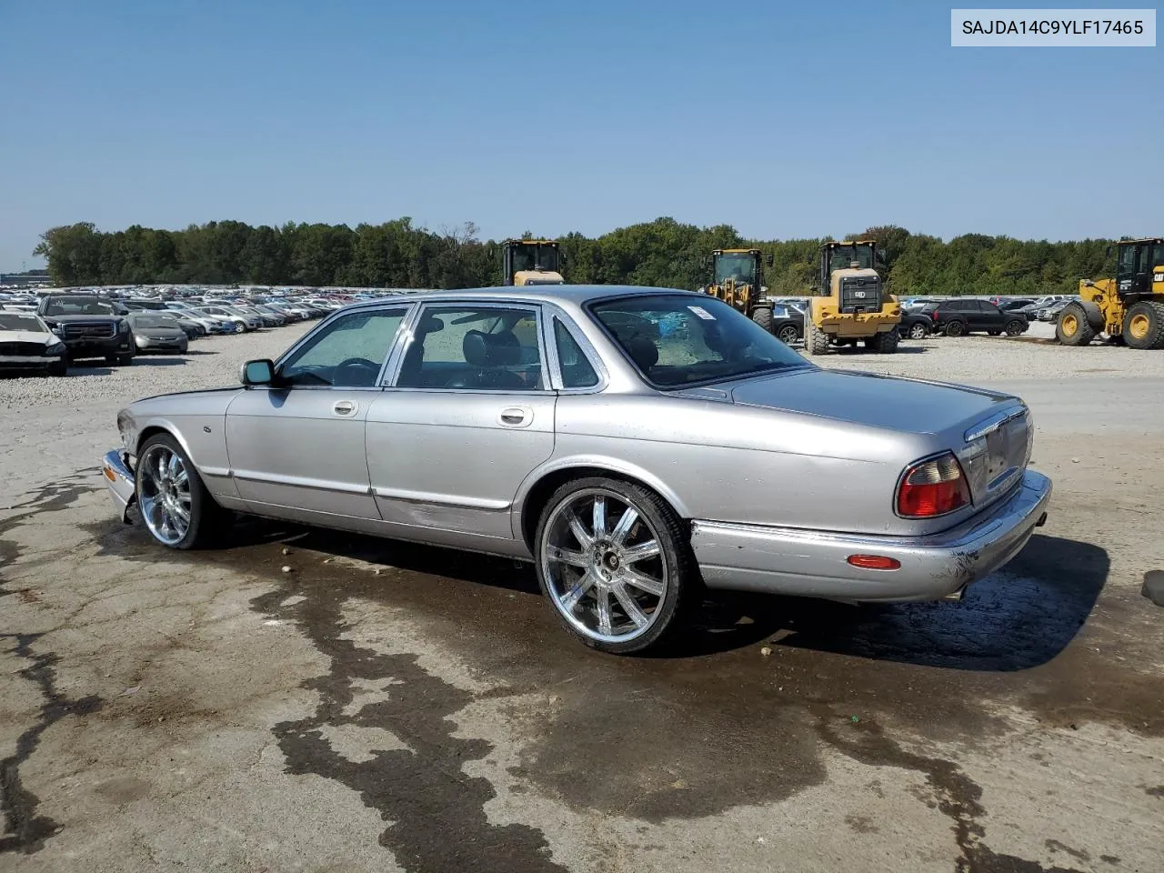 2000 Jaguar Xj8 VIN: SAJDA14C9YLF17465 Lot: 75537214