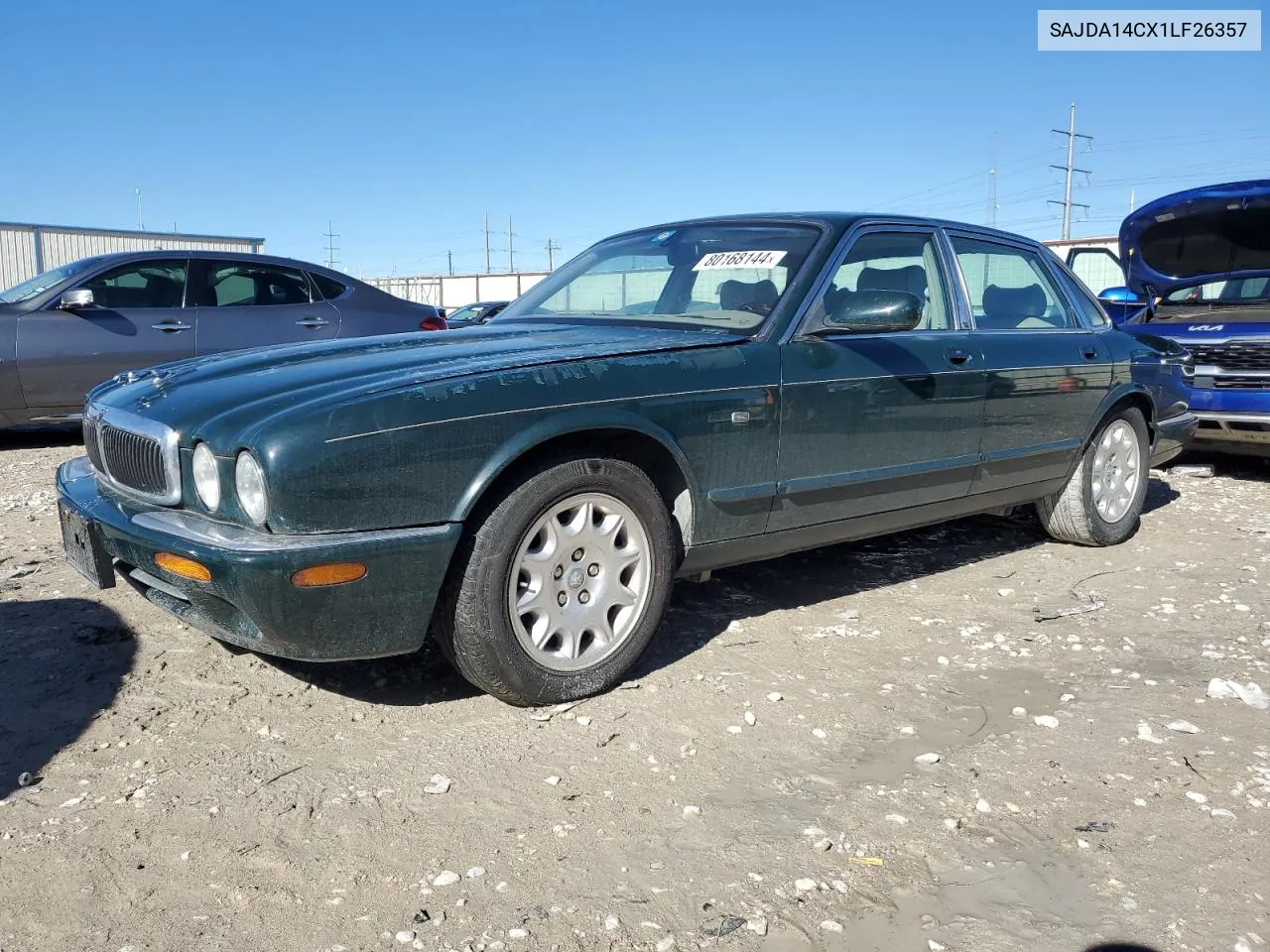 2001 Jaguar Xj8 VIN: SAJDA14CX1LF26357 Lot: 80168144