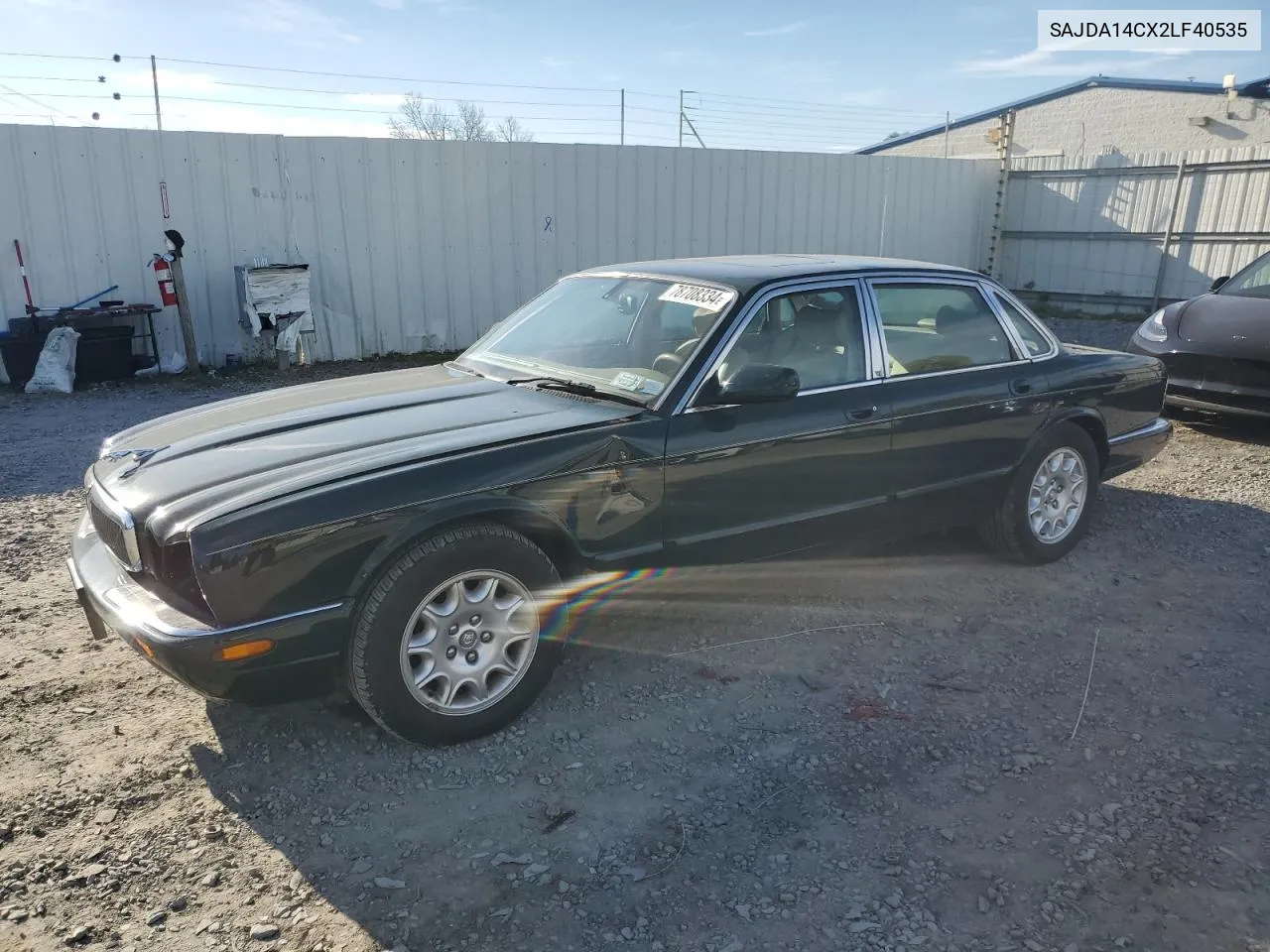 2002 Jaguar Xj8 VIN: SAJDA14CX2LF40535 Lot: 78708334