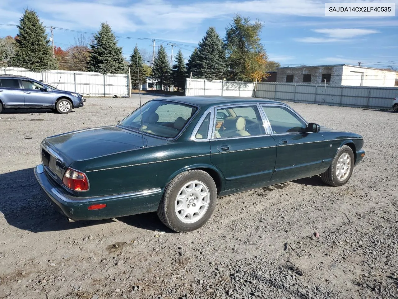 2002 Jaguar Xj8 VIN: SAJDA14CX2LF40535 Lot: 78708334