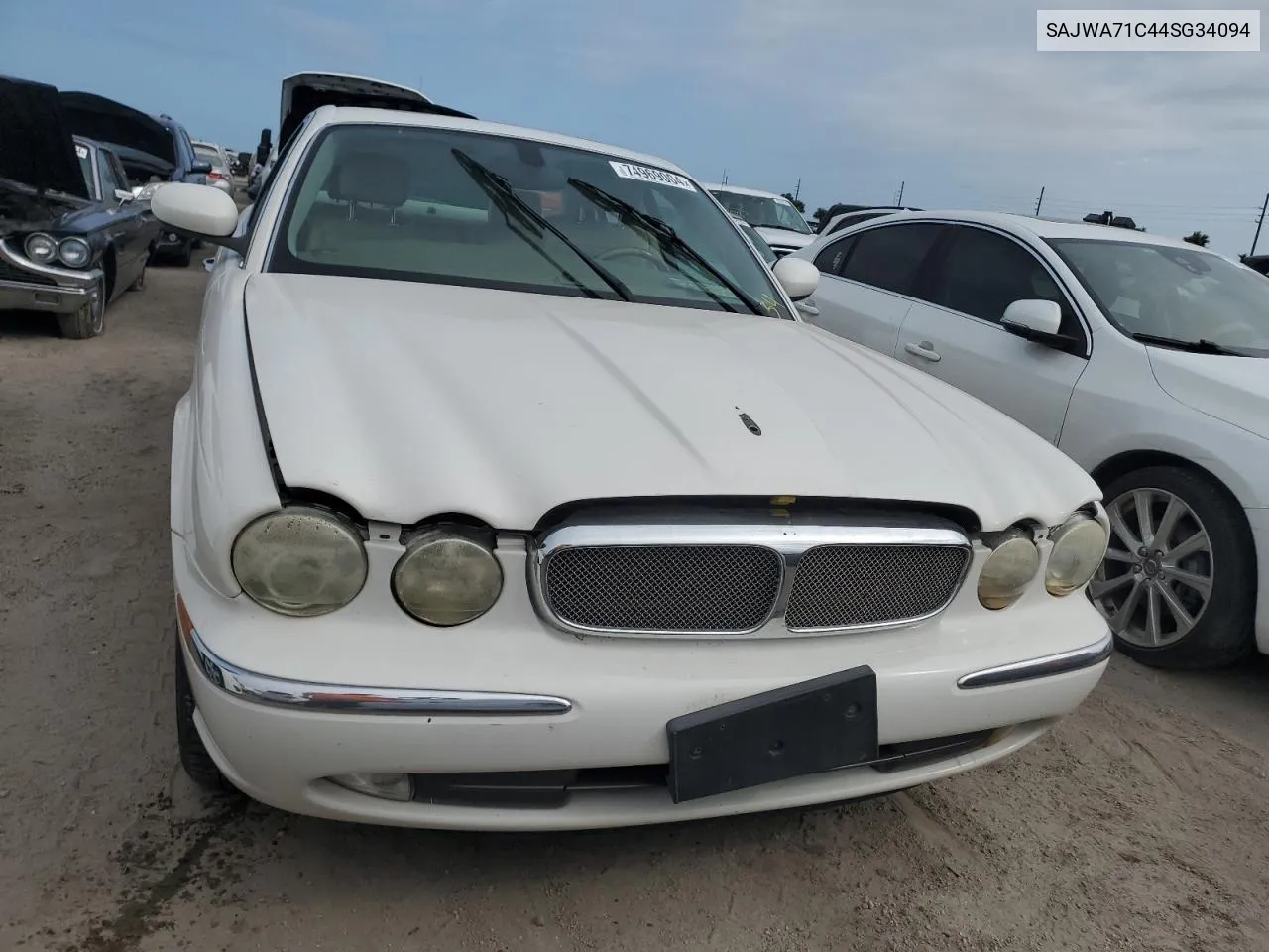 2004 Jaguar Xj8 VIN: SAJWA71C44SG34094 Lot: 74969004