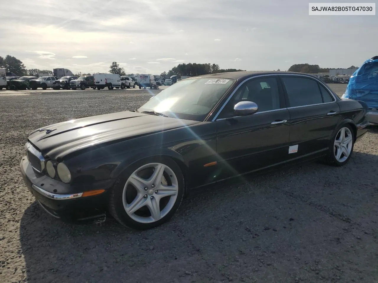 2005 Jaguar Super V8 VIN: SAJWA82B05TG47030 Lot: 41040574