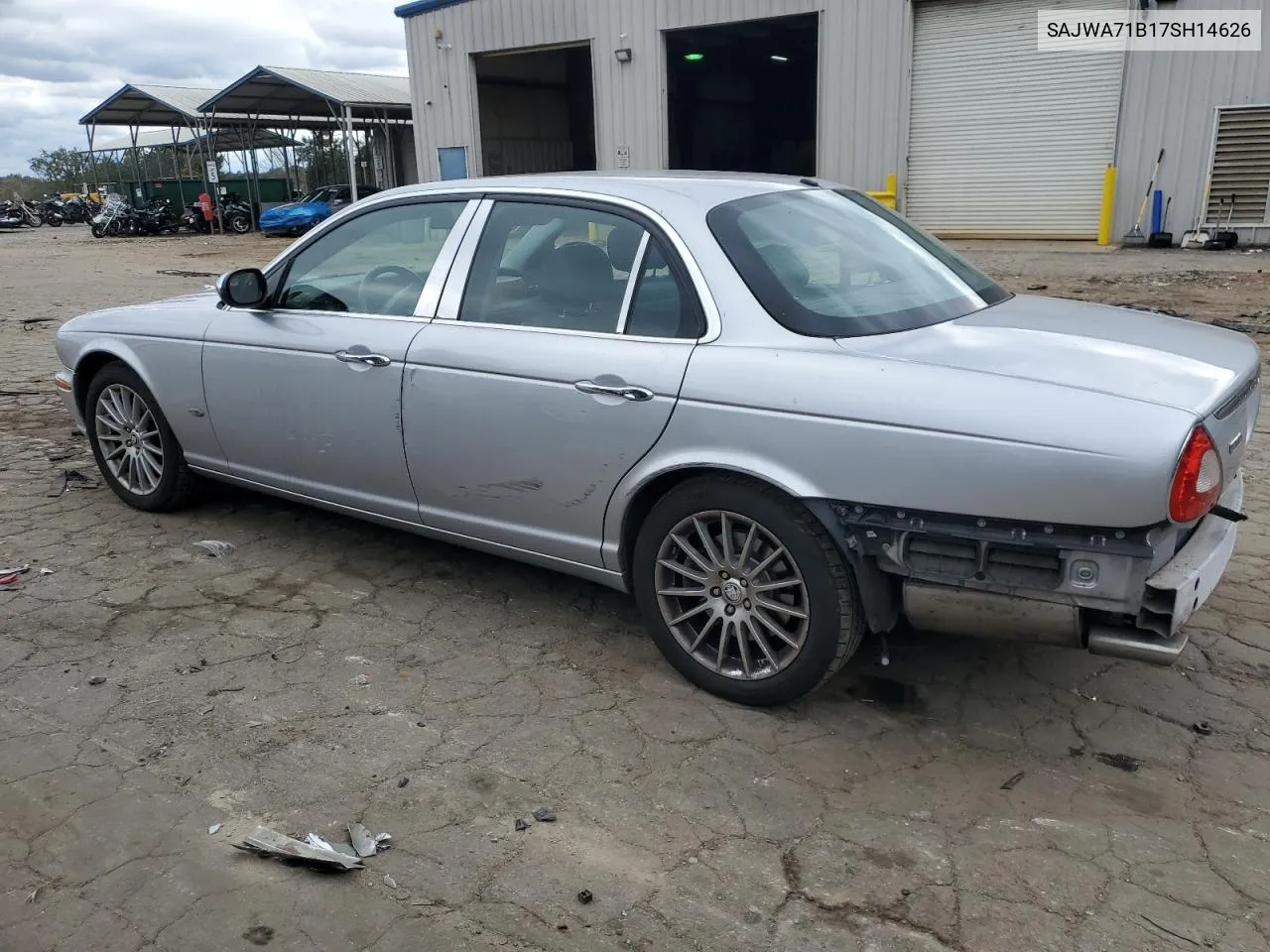 2007 Jaguar Xj8 VIN: SAJWA71B17SH14626 Lot: 71013573