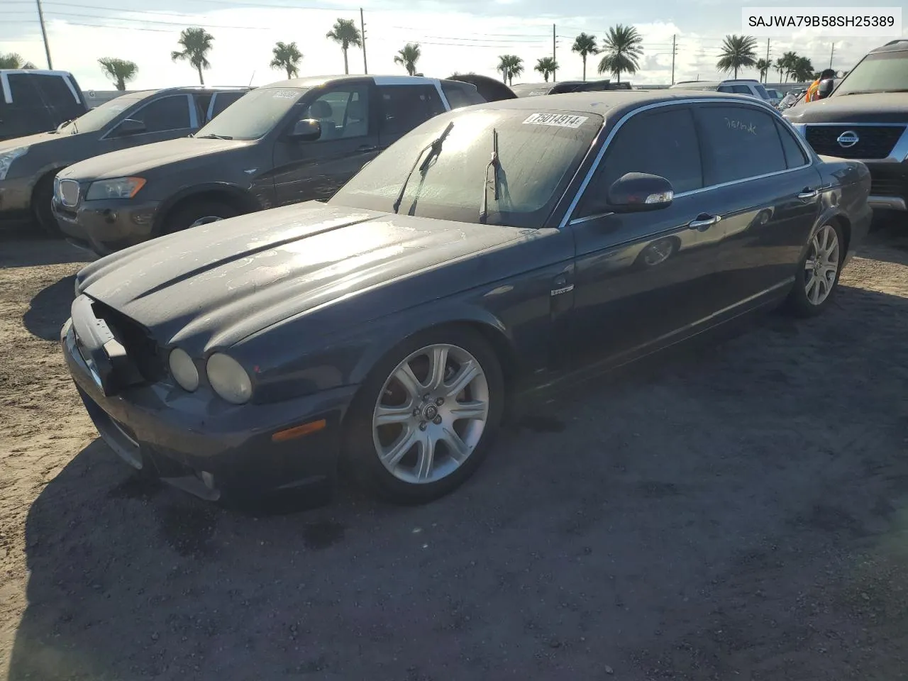 SAJWA79B58SH25389 2008 Jaguar Xj8 L