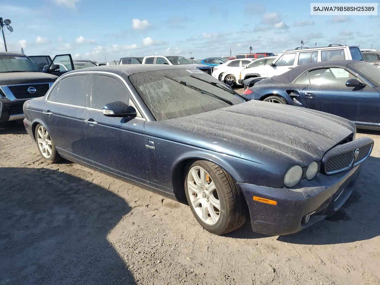 SAJWA79B58SH25389 2008 Jaguar Xj8 L