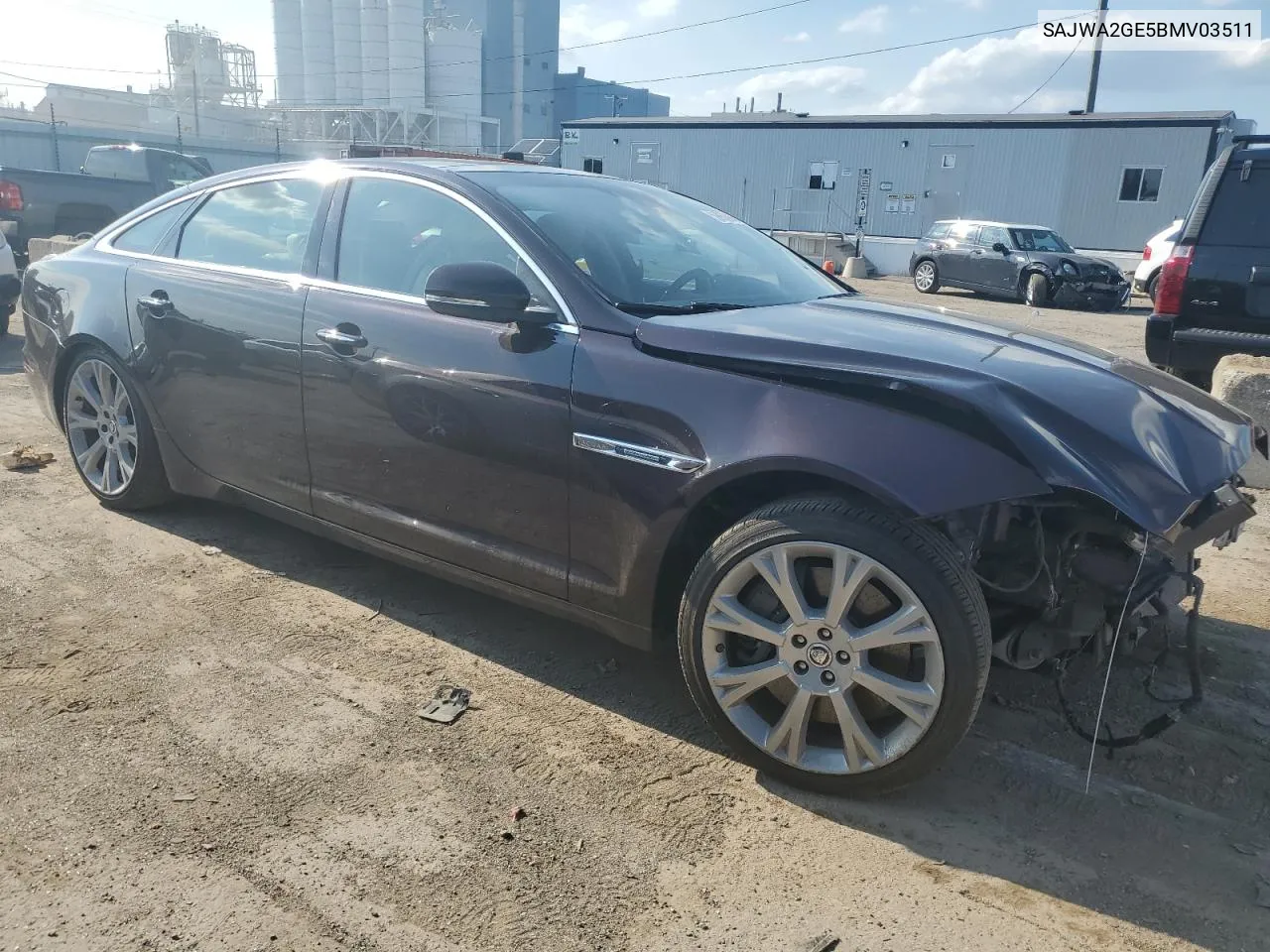 2011 Jaguar Xjl Supercharged VIN: SAJWA2GE5BMV03511 Lot: 59856864