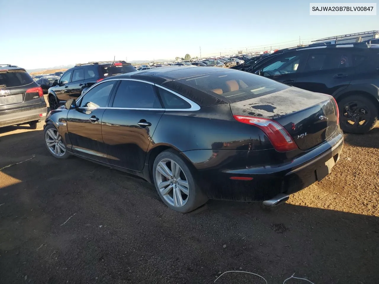 2011 Jaguar Xjl VIN: SAJWA2GB7BLV00847 Lot: 68269104