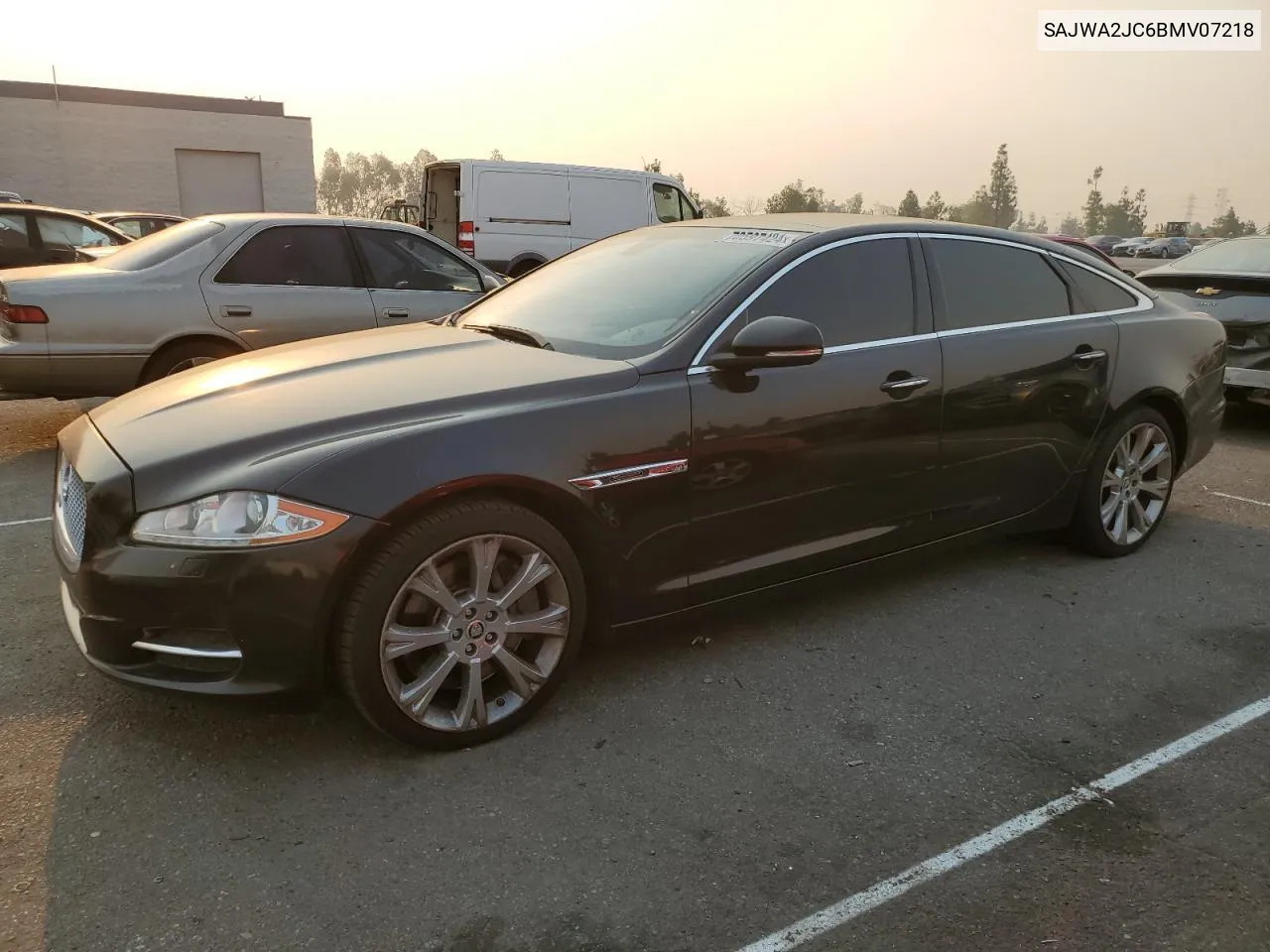 2011 Jaguar Xjl Supersport VIN: SAJWA2JC6BMV07218 Lot: 70597424