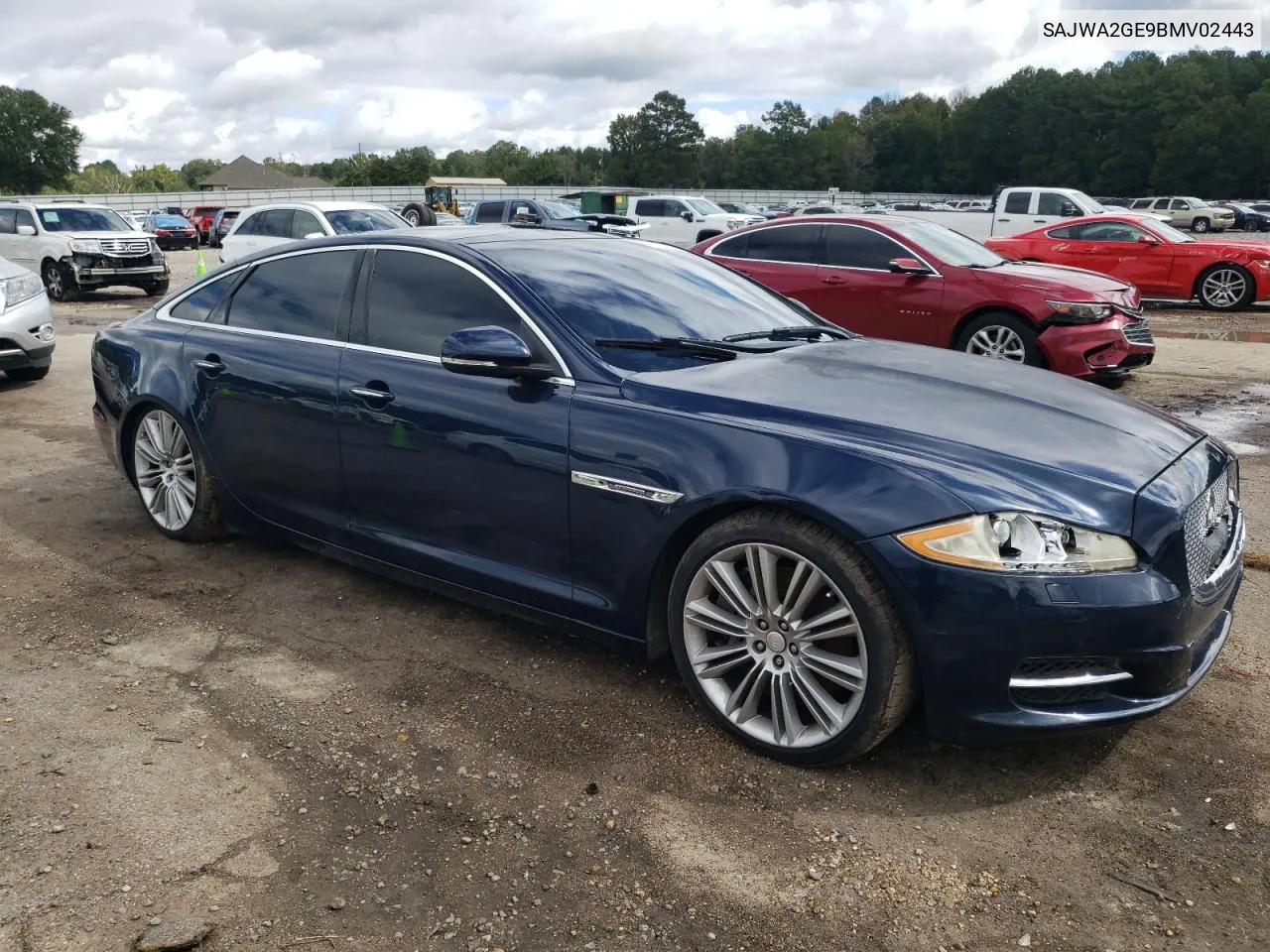 2011 Jaguar Xjl Supercharged VIN: SAJWA2GE9BMV02443 Lot: 71377514