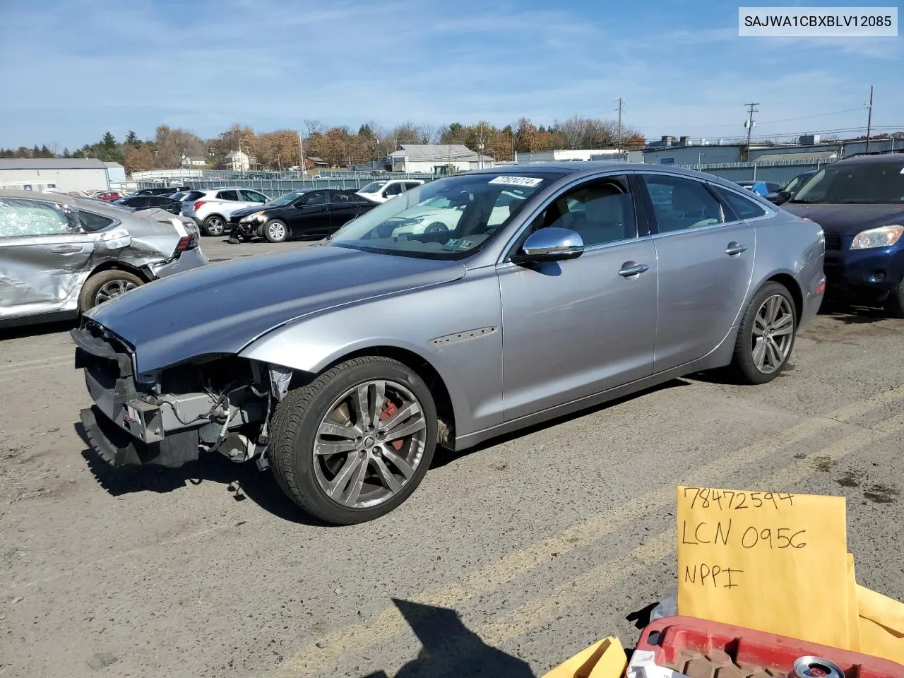 2011 Jaguar Xj VIN: SAJWA1CBXBLV12085 Lot: 77624774