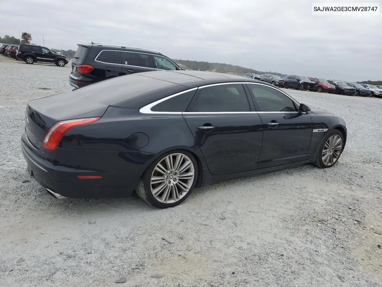 2012 Jaguar Xjl Supercharged VIN: SAJWA2GE3CMV28747 Lot: 77836394