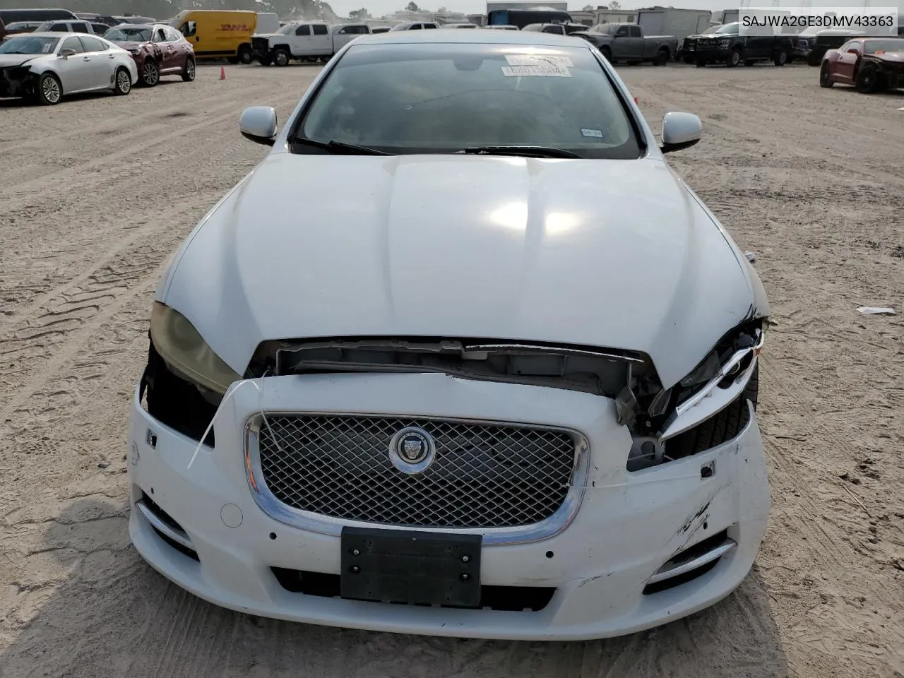 2013 Jaguar Xjl Supercharged VIN: SAJWA2GE3DMV43363 Lot: 68015504